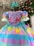 Vestido Junino Luxo Colorido - Sol Kids