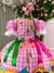 Vestido Infantil Junino Luxo Rosa - comprar online