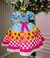 Vestido Infantil Junino Luxo Quadrilha das Estrelas Azul - comprar online
