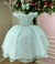 Vestido Festa Infantil Verde Claro - comprar online