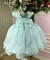 Vestido Festa Infantil Verde Claro - Sol Kids