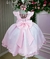 Vestido Festa Infantil Rosa Bebe - Sol Kids