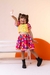 Conjunto Infantil Junino Luxo Laranja Neon - comprar online