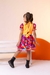Conjunto Infantil Junino Luxo Laranja Neon - Sol Kids
