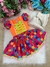 Conjunto Infantil Junino Luxo Laranja Neon - loja online