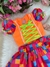 Conjunto Infantil Junino Luxo Laranja Neon