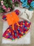 Conjunto Infantil Junino Luxo Laranja Neon - comprar online