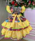 Vestido Infantil Junino Luxo - Sol Kids