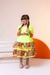 Vestido Infantil Junino Luxo na internet