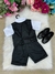 Conjunto Menino Social Colete Preto - Sol Kids