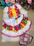 Conjunto Infantil Junino Luxo Noiva Noivinha Branco - comprar online