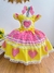 Imagem do Vestido Infantil Junino Amarelo Colorido Luxo Festas