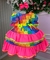 Vestido Infantil Junino Luxo - comprar online