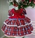 Vestido Infantil Junino Caipira Luxo - loja online