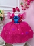 Vestido Infantil Lilo e Stitch Pink Saia C/ Led Glitter - comprar online