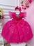 Vestido Infantil Lilo e Stitch Pink Saia C/ Led Glitter - Sol Kids
