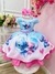 Vestido Infantil Azul Stitch e Angel - comprar online