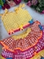 Conjunto Infantil Junino Luxo Xadrez Amarelo na internet