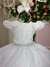 Vestido Infantil Branco Batizado Daminhas na internet