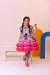 Vestido Infantil Junino Festa São João Luxo Xadrez Colorido - Sol Kids
