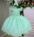 Vestido Festa Infantil Verde Menta - comprar online
