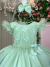 Vestido Festa Infantil Verde Menta na internet