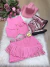 Conjunto Blogueirinha Boiadeira Maraisa Rosa - Sol Kids