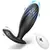 Plug anal vibrador Londres color negro de silicona grado médico con control remoto y carga USB, ideal para estimulación anal.