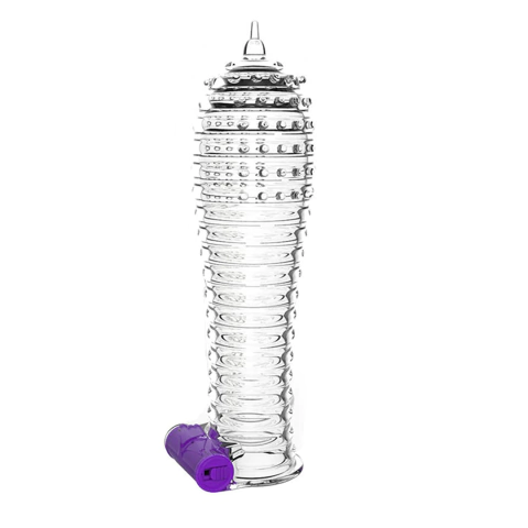 FUNDA PARA EL PENE TEXTURIZADA CON VIBRACIÓN - CR 03