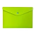 Pasta Envelope com Botão A4 Dello Full Color Verde Kripton