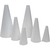 Cone de isopor Base de 7,5 x 16