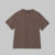 Remera Over Basic Brown