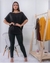 Blusa assimétrica Preta
