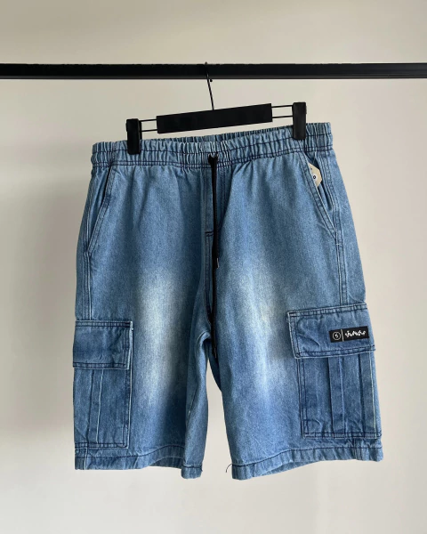 bermuda cargo jeans