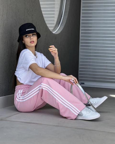calça laly rosa