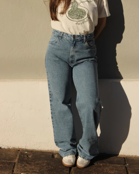 wide leg zoe escura - comprar online