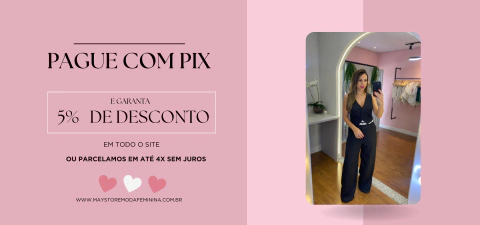 Imagem do banner rotativo May Store Moda Feminina