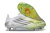 Adidas F50 SG - Blanco Calzado / Gris Metálico / Amarillo