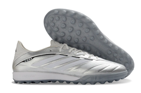 Adidas copa pure III TF - Plateado Metálico/Blanco Calzado