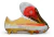 Nike air Zoom Mercurial Superfly 17 "CR7 Gold Scorpion" - Estrella de Oro Metálico / Blanco / Carmesí Brillante