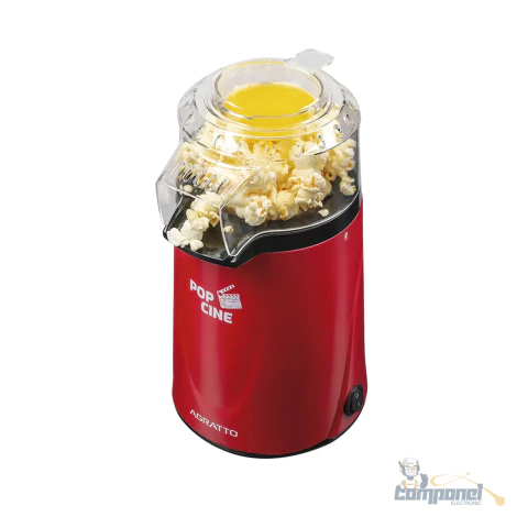Pipoqueira Pop Cine Agratto 1200W Vermelha – Pipoca Saudável e Rápida - 127v - comprar online