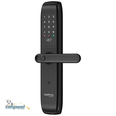 Fechadura Digital Inteligente de Embutir com Maçaneta MFD 7000 Senha, Cartão e Chave Mecânica - comprar online