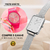 Relogio Feminino Quadrado Square Union Silver + Relógio Grátis