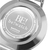 Relógio Feminino Minimalista Loop Pulseira Prata Silver 40mm Aço Inoxidável banhado a titânio - loja online