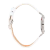 Relógio Feminino Minimalista Petite Luminus Prata Pulseira de Couro Branco 32 mm Aço Inoxidável banhado a titânio - loja online