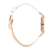 Relógio Feminino Petite Gold Pulseira de Couro Branco 32mm Aço Inoxidável banhado a titânio na internet