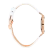 Relógio Feminino Preto Profile Dourado Pulseira de Couro 32mm Minimalista Aço Inoxidável banhado a titânio na internet