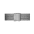 Relógio Feminino Quadrado Minimalista Bays Unitone Kit Pulseira Prata Silver 40mm + Pulseira Nylon Nato Listras 22mm - comprar online