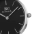 Relógio Feminino Prata Mond Black Pulseira de Nylon Vermelho Nato Otan 40mm Minimalista Aço Inoxidável banhado a titânio - loja online