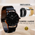 Relógio Feminino Preto Oxford Full Black 40mm Minimalista + Brindes